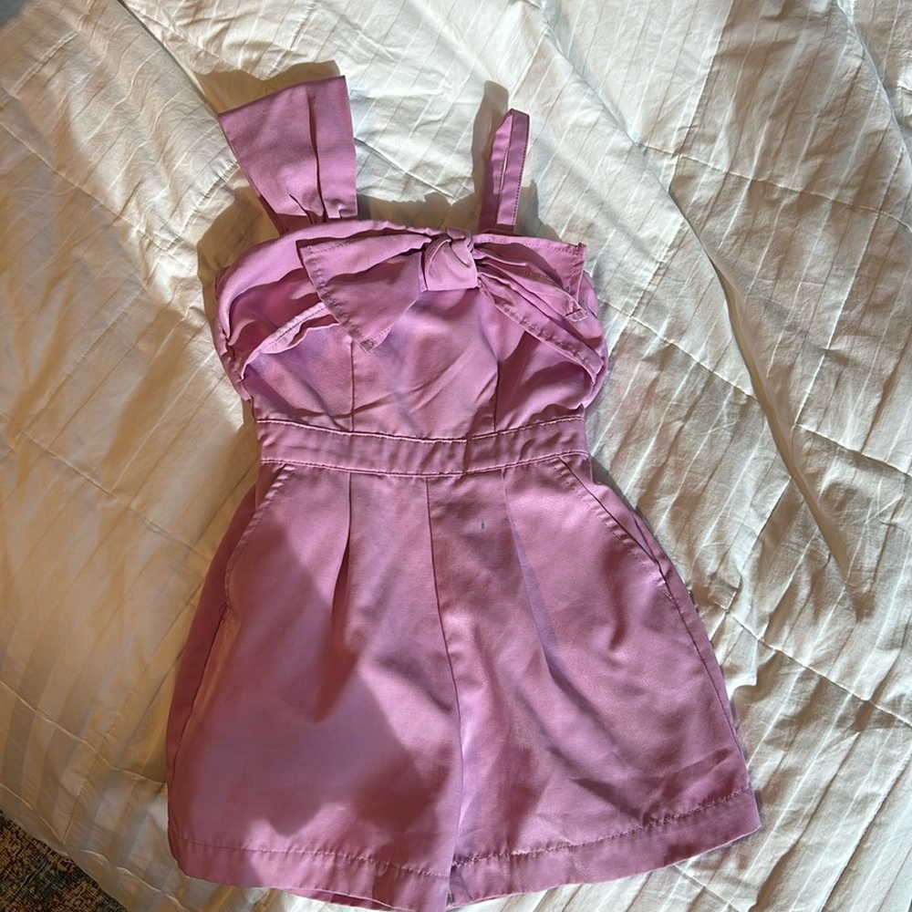 Lavender romper size 6X